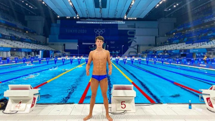 Eduardo Cisternas logra su primer triunfo y récord para Chile en la natación