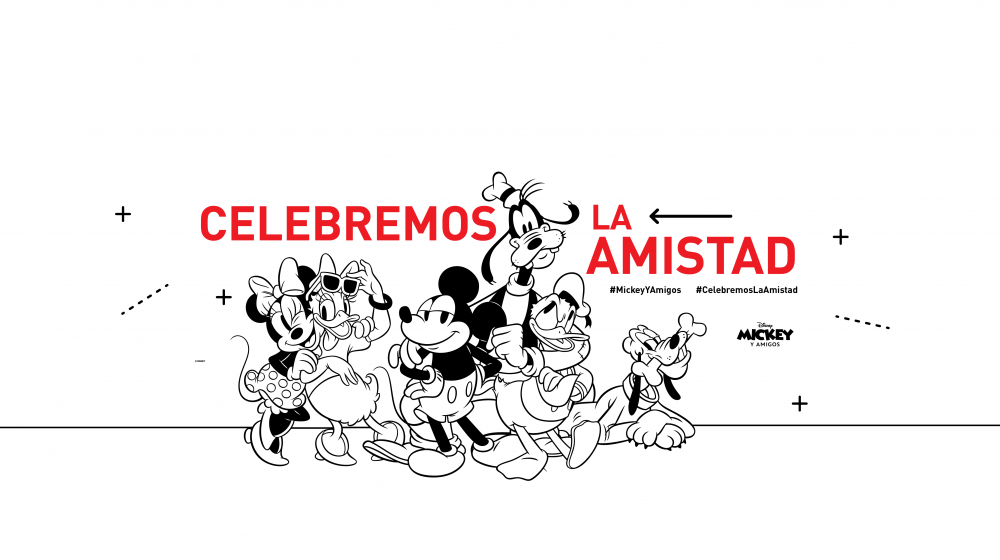 Mickey Mouse y sus amigos invitan a celebrar la amistad con contenidos en diferentes plataformas