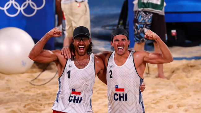Los primos Grimalt derrotan a Suiza y entran a octavos de final en el vóleibol playa olímpico
