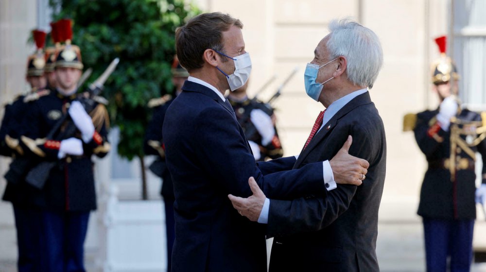 Gira Presidencial: Piñera pide evitar "holocausto ambiental" y Macron promete ayuda para la Constituyente