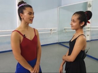 Paskany Gajardo la bailarina que inspira los sueños de Antonia: Hoy, 15:30 hrs.