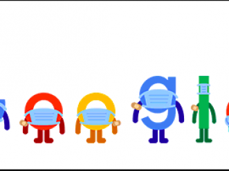 ¿Viste el ingenioso Doodle de Google? De una manera didáctica nos invita hoy a cuidarnos del Covid