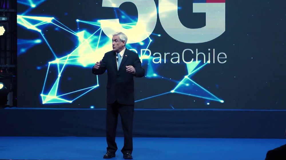 Presidente Piñera inicia despliegue de primera red 5G en Latinoamérica: "Nos va a cambiar la vida"